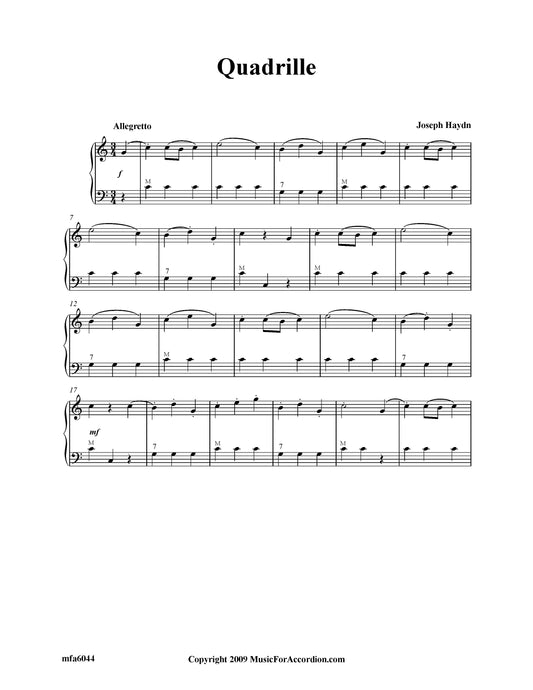 Quadrille (Solo)