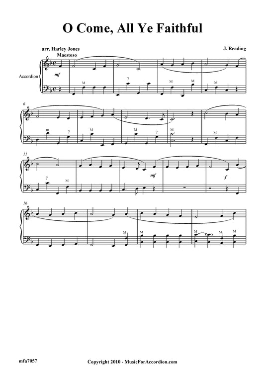 O Come, All Ye Faithful (Solo)