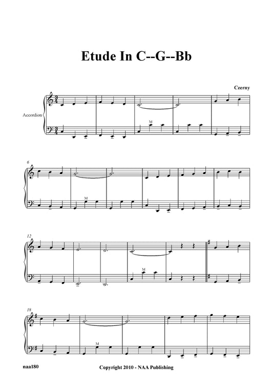 Etude In C-G--Bb