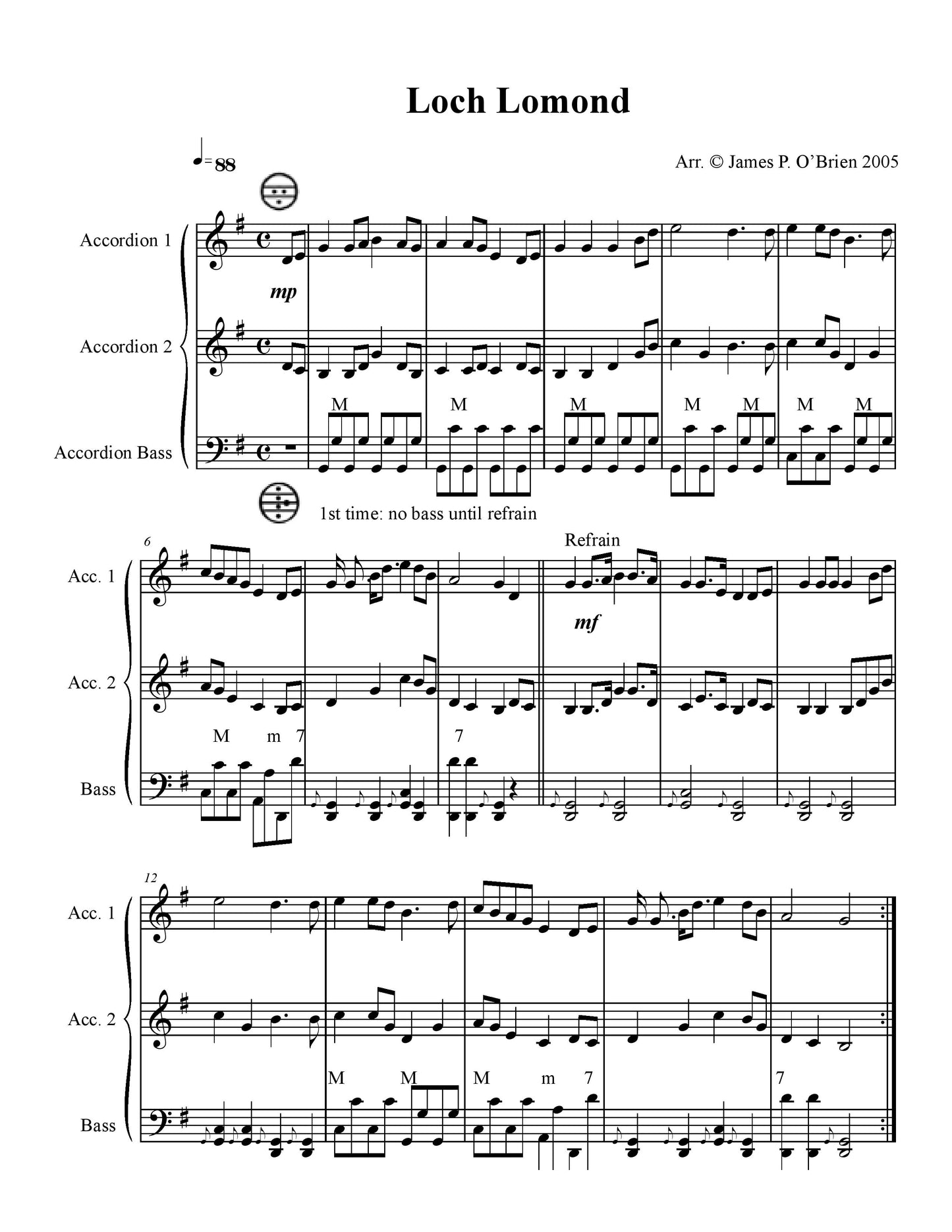 Loch Lomond Duet
