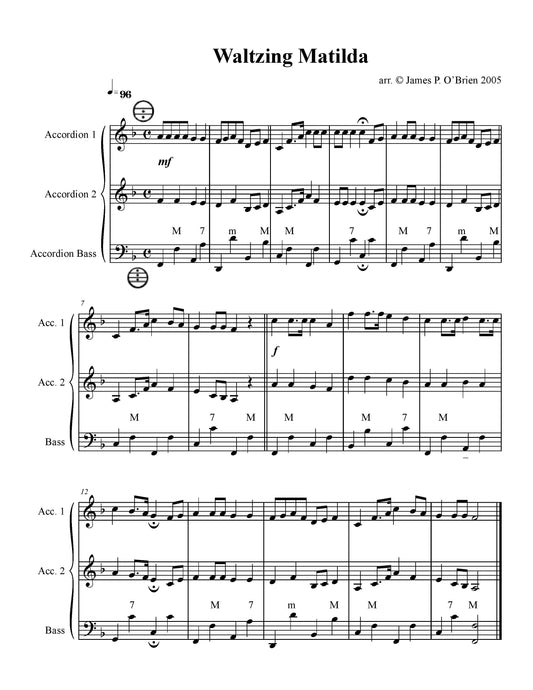 Waltzing Matilda Solo