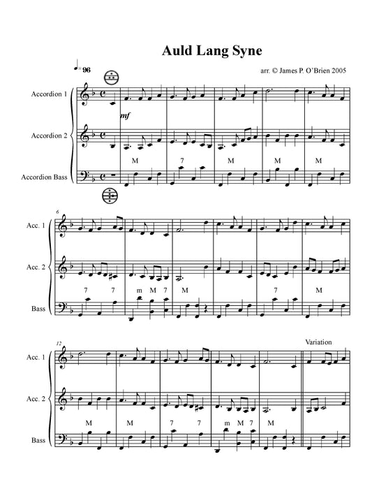 Auld Lang Syne Solo