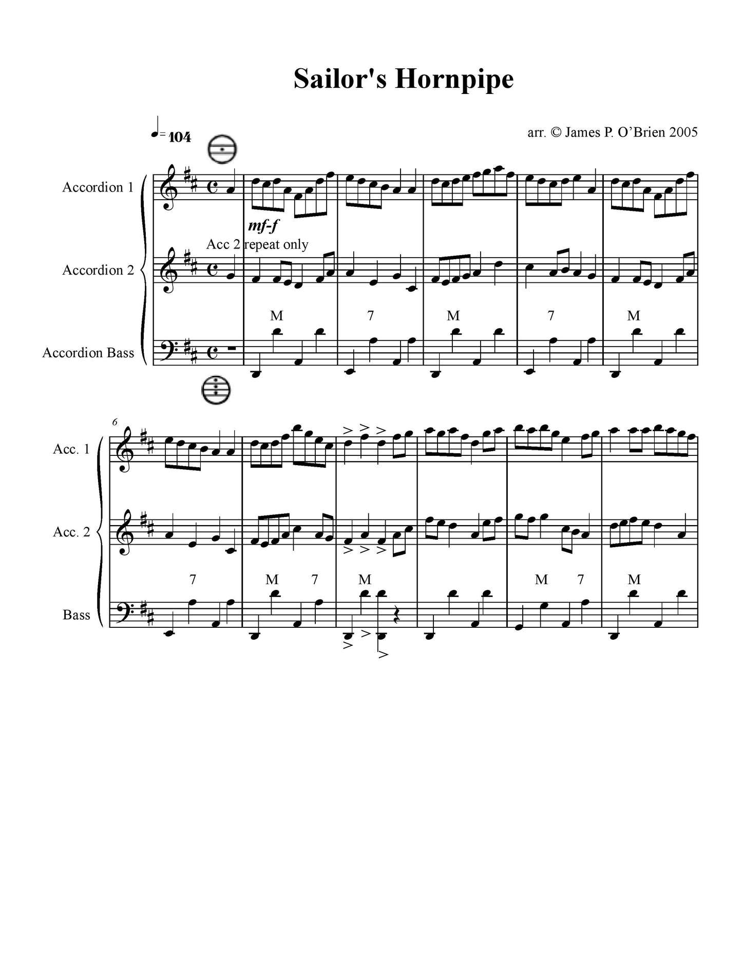 Sailor's Hornpipe