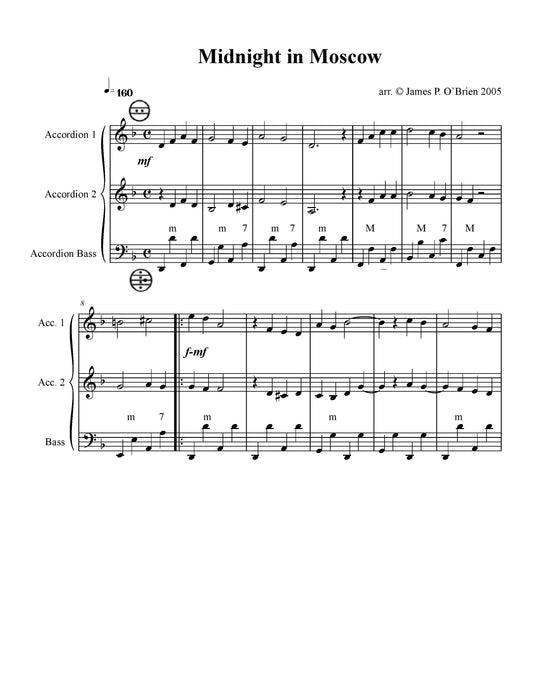 Midnight in Moscow Duet