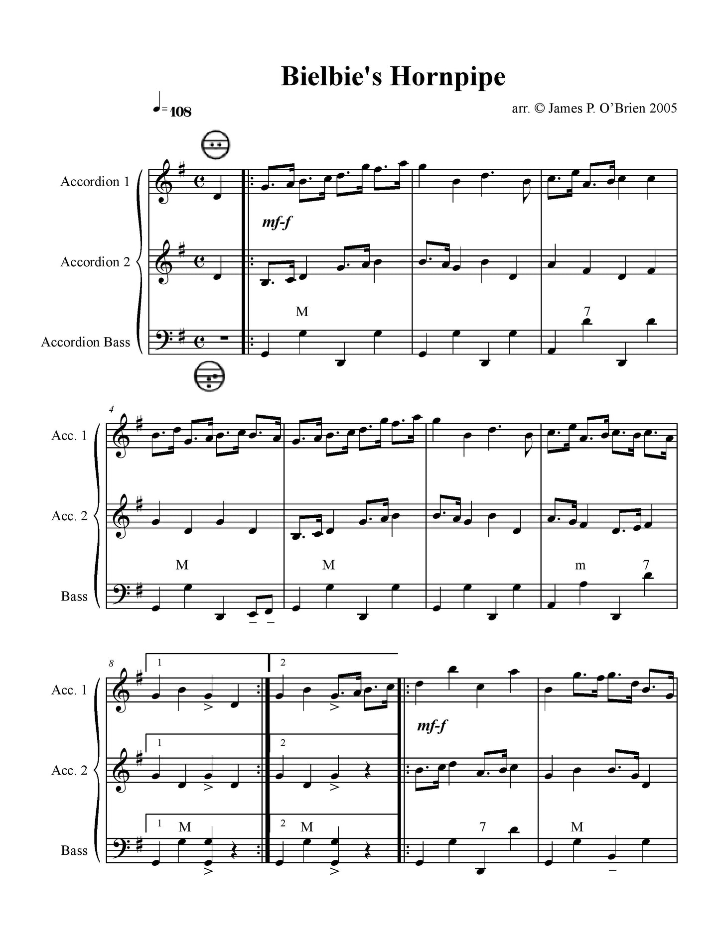 Bielbie's Hornpipe