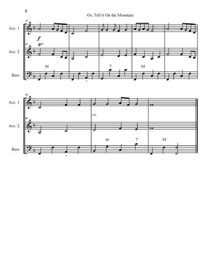 Go, Tell It On the Mountain Solo