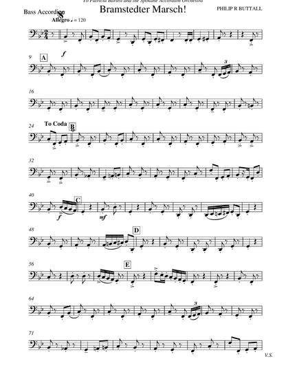 Bramstedter Marsch! (score & parts)