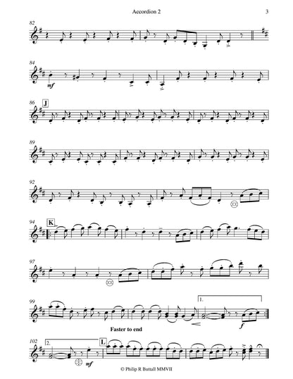 Princess Grainne's Air & Jig (score & parts)