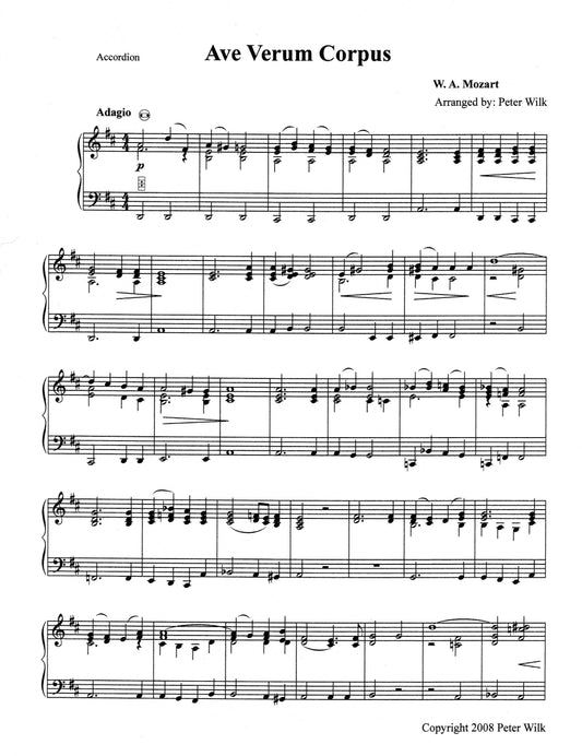 Ave Verum Corpus (with mp3 sound file)